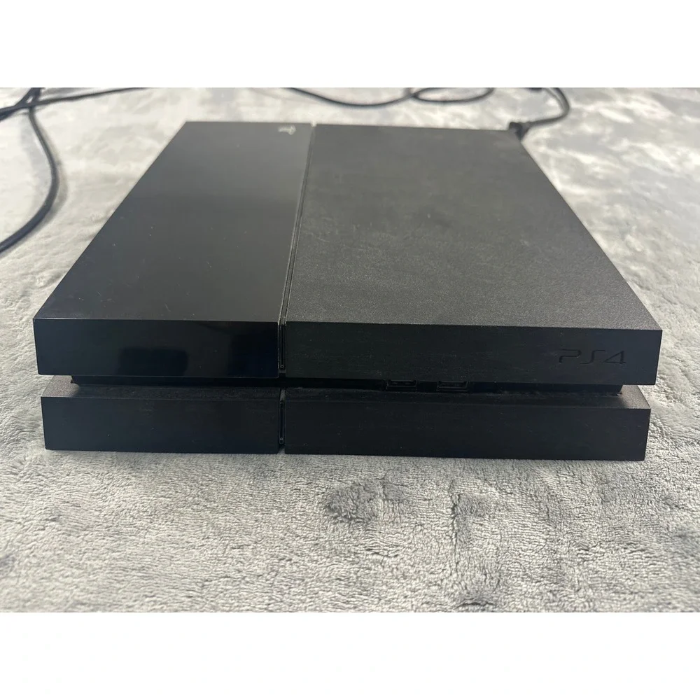Sony PlayStation 4 PS4 Console 500GB Jet Black CUH-1001A with Cables